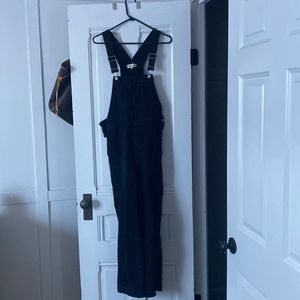 madewell black overalls 🖤